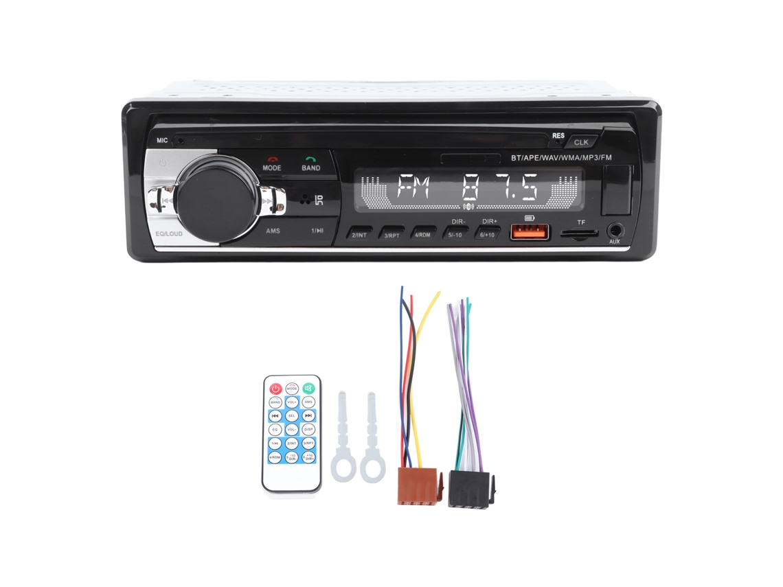 Autorradio Con Usb, Tarjeta, Bluetooth, Reproductor De Mp3, Estéreo, Manos Libres Y Reproducción De Música Sin Pérdidas.