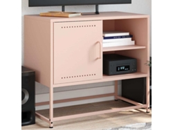 Mueble de TV | Mueble de TV | Mueble de TV 68x39x60,5 cm Acero Rosa
