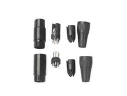 Conector de cable de micrófono XLR (conectividad DIY, soldadura)