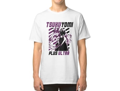 Camiseta ROCKINSTONE Fumikage Tokoyami Tsukuyomi Algodón para Hombre (M)