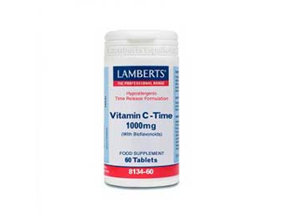 Té LAMBERTS Vitamina C Libertação Sustentável (60 tabletes (1000mg))