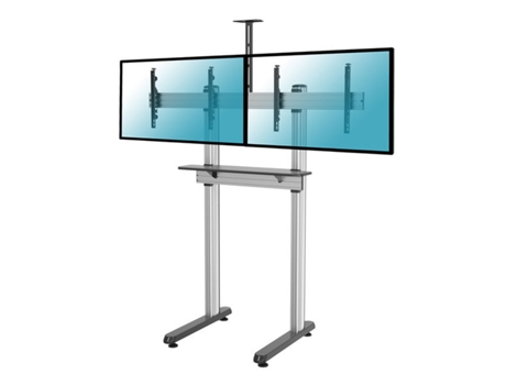 Soporte de videoconferencia para 2 pantallas de TV de 45'' a 55''