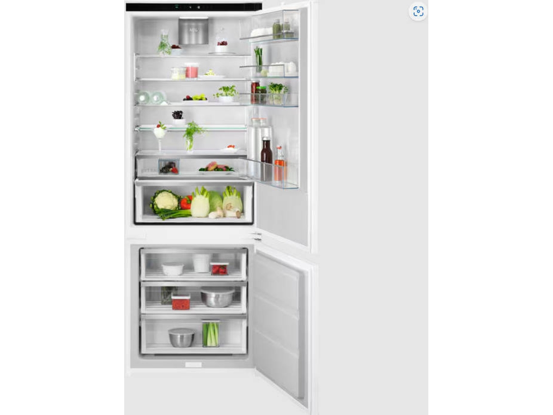 Frigorífico Combi Integrable AEG Série 7000 NSC7P751DS C (No Frost - 189,4 cm - 376 L - Blanco)