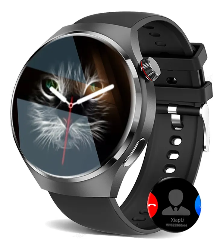 Reloj inteligente SSB con NFC para hombre, responde llamadas, vayotoy