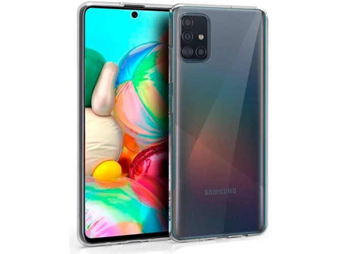 Carcasa Samsung Galaxy A71 COOL Silicona Transparente