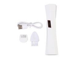Depilador Eléctrico De Cabeza Dual Ipx7 Resistente Al Agua 2 En 1 Para Mujer Recortador De Pelo Axilar