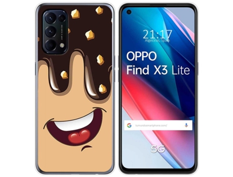 Carcasa Oppo Find X3 Lite TUMUNDOSMARTPHONE Dibujos Multicolor