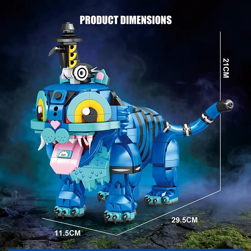 Bloques De Construcción De Caza De Monstruos, Modelo Creativo, Regalo Para Niños.