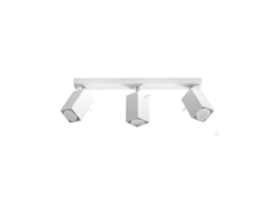 Sollux Sl.0097 Lámpara De Techo Merida 3 Blanco
