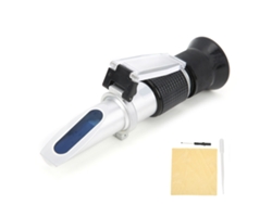 Refractómetro Brix Portátil De Alta Precisión Para Medir El Azúcar En Frutas Y Fluidos De Corte.
