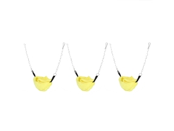 3 Conjuntos Cama Colgante Plátano Caliente Invierno Jaula Mascota Hamster Nido Dormitorio Amarillo