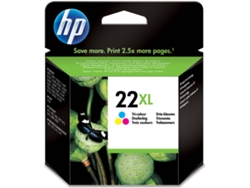 Cartucho de tinta HP HP 22XL Original Cian, Magenta, Amarillo 1 pieza(s)