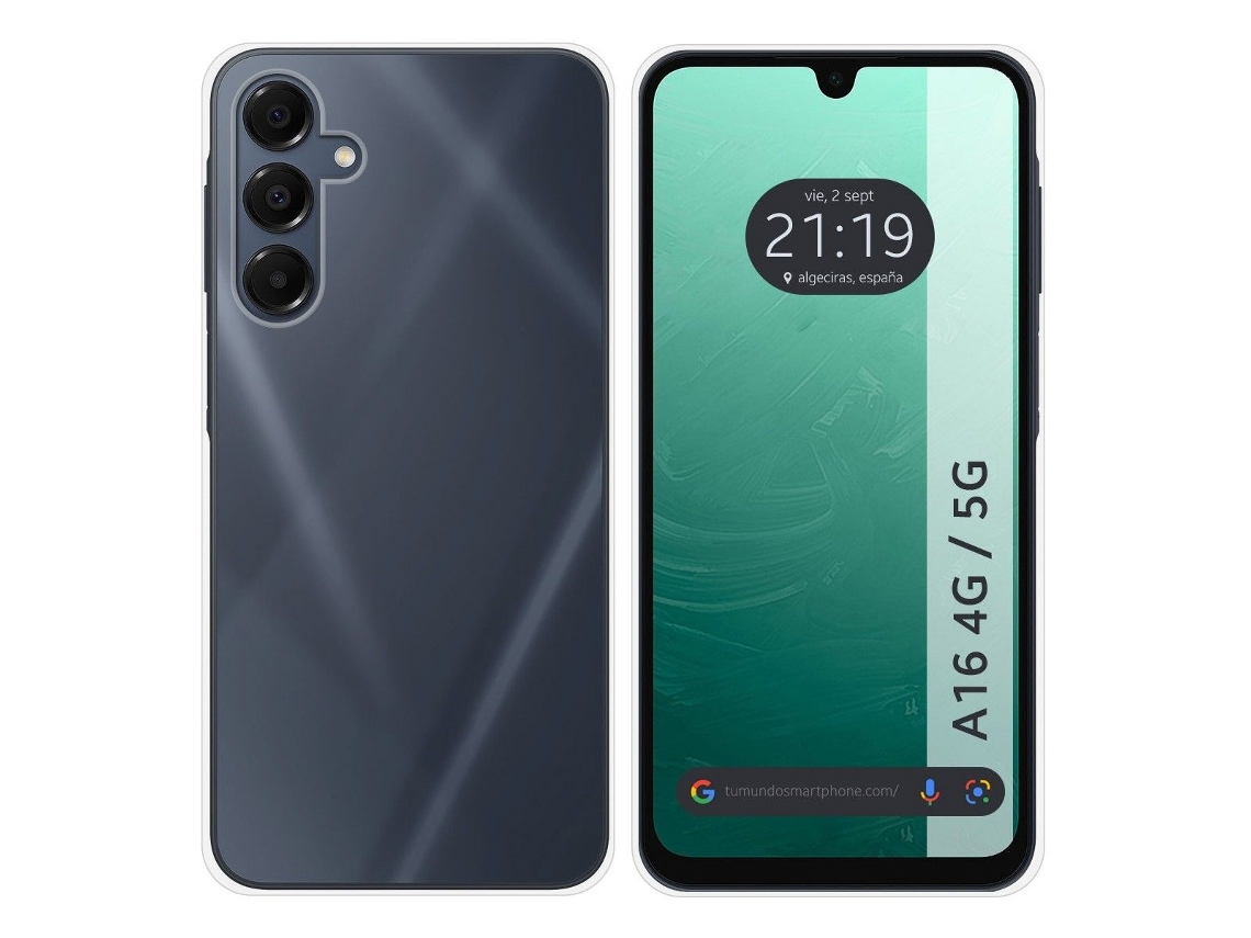 Funda Gel para Samsung Galaxy A16 TUMUNDOSMARTPHONE Transparente