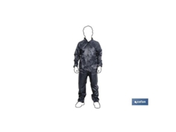 Traje agua azul poliester/pvc talla xl