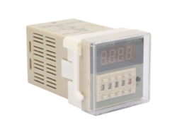Contador Digital Electrónico Lcd Dh48j-8 8 Pines Relé Tiempo Retardo 0-999900 12vac/dc
