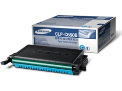 Samsung Clp C660b Alto Ergiebigkeit Cian Tonerpatrone Original Para Samsung Clp 610, Clp 611, HP (st885a)