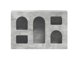 Armario colgante gris 60x20x40 cm Madera procesada MAISON EXCLUSIVE