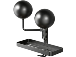 Elegante Soporte Para Exhibir Cascos Con Fuerte Adhesivo En La Parte Posterior.
