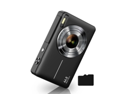 Cámara Digital Infantil 44mp 1080p Regalo De Cumpleaños Para Niños (negro)
