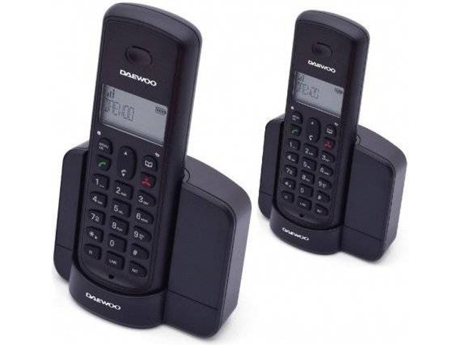 Teléfono DAEWOO DTD-1350 Negro