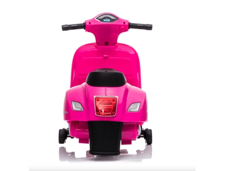 Moto VESPA Eléctrico para Niños Rosa 0-3 Anos