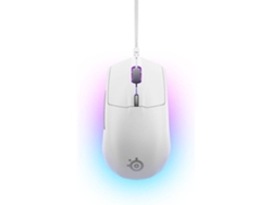 Ratón Gaming STEELSERIES Rival 3 (2ª Generación - Blanco)
