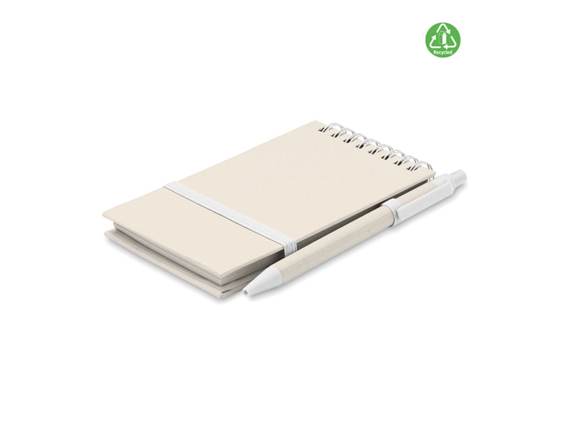 Libreta De Cartón Reciclado A6
