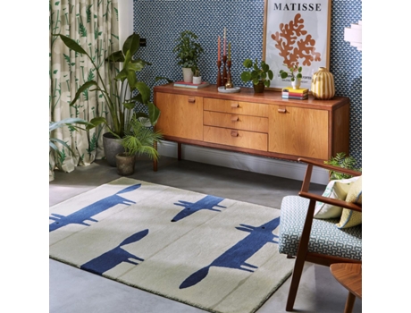 Alfombra SCION Mr Fox (Beige - 90x150 cm)