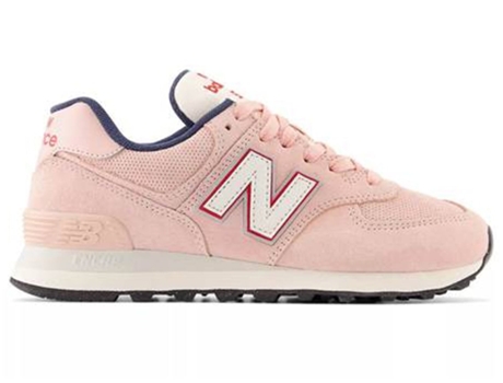 Zapatillas Deportivas NEW BALANCE 574 Mujer ( Beige - Material Sintético -37)