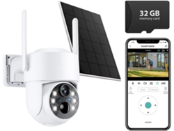 Cámara solar Wi-Fi SFUSHOS de 3 MP