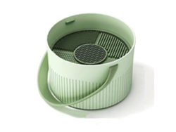 Contenedor de silicona para limpieza de brochas de maquillaje Rosewell