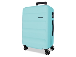Maleta de Viaje Grande ROLL ROAD Flex Azul Claro (75x51x28cm - 91L)