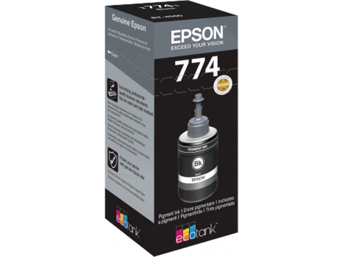 Cartucho de tinta original EPSON, 774 140 ml , Negro, C13T774140, T7741