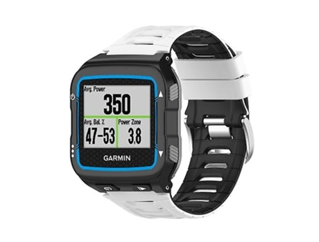 Correa De Reloj Inteligente Para Garmin Forerunner 920Xt, Correa De Reloj Con Hebilla De Acero Bicolor, Blanco Y Negro VENISYMLIS