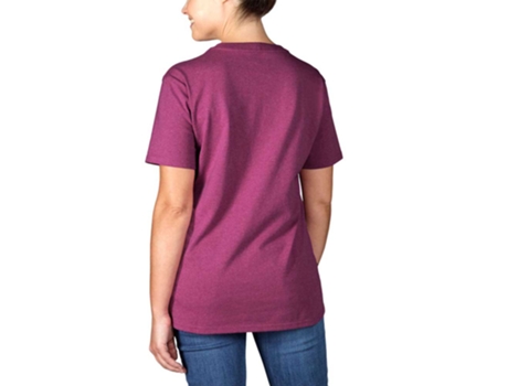 Camiseta Unisex CARHARTT Ajuste Solto Graphic Morado (XS)