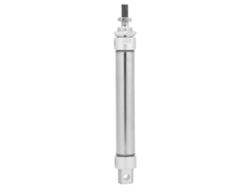 Mini Cilindro Neumático Redondo De Doble Efecto De Acero Inoxidable Ma25 X 100 Componentes Neumáticos