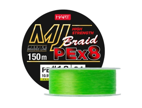 Trançado Mj 150 M Verde 0.148 Mmhart