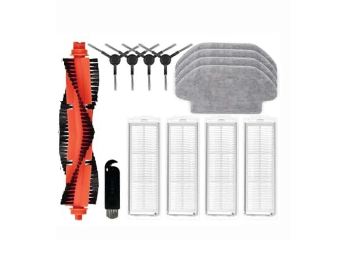 14 piezas para Xiaomi Mi Robot Vacuum Mop 2s: cepillo principal, filtro y mopa para una limpieza eficiente. Jortmrd