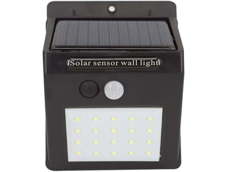 Lámpara solar Lámpara de pared solar Foco al aire libre Lámpara de jardín solar Lámpara de sensor de cuerpo de carga solar Lámpara de jardín 20led ...