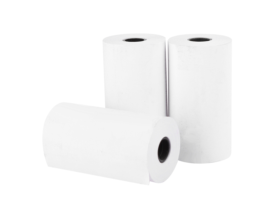 3 Piezas Accesorios De Máquina De Impresión De Papel Térmico Impermeable 57mm Para Impresora Peripage