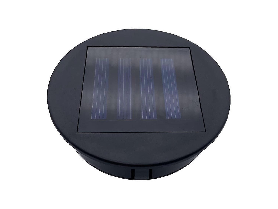 Omni-2 Peças De Tampa De Substituição Para Lâmpadas Solares, Redonda Impermeável Com Sensor De Luz, Diâmetro 8cm, Plástico Como Se Muestra