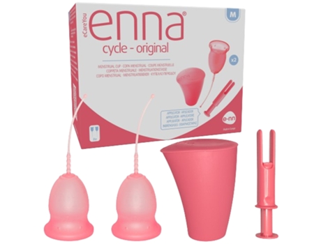 Cycle Copas Menstruales 2 Uds Aplicador Tallam ENNA