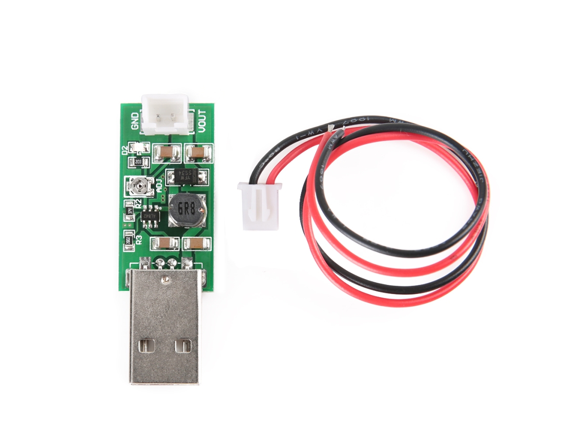 Módulo Conversor Dc dc Boost Ajustável 7w 5v para 6v 9v 12v 15v Saída Regulável