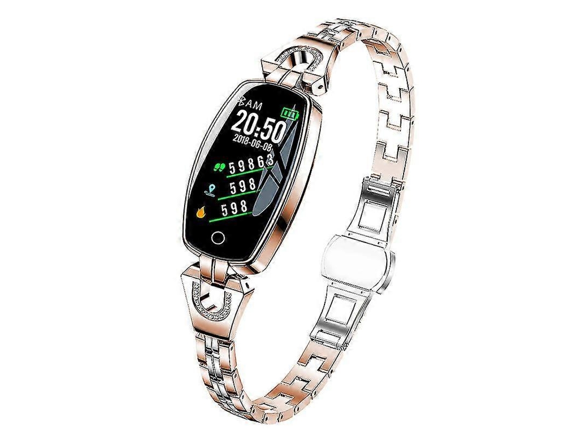Reloj inteligente para mujer, pulsera deportiva resistente al agua con monitorización de frecuencia cardíaca, presión arterial y sueño. Ly Ebike