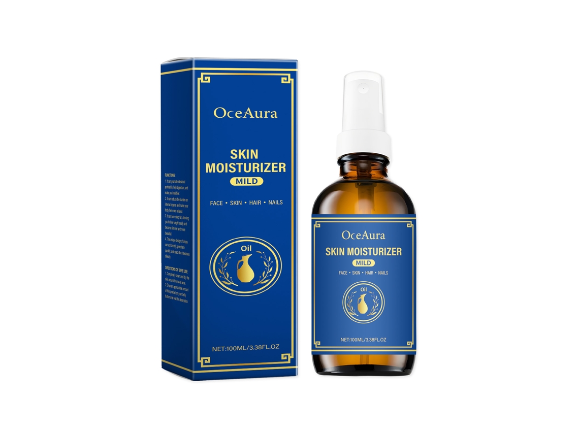 Aceite corporal hidratante para piel seca