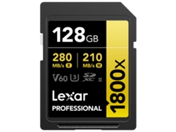 Tarjeta de memoria LEXAR PROFESSIONAL 1800X (128 GB)