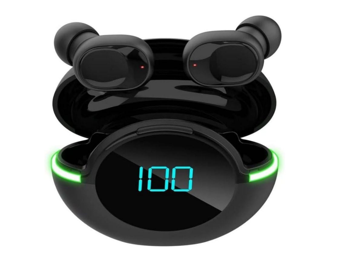 Auriculares YEMAESRE Bluetooth Active Touch No Controlados con Cancelación de Ruido Negros