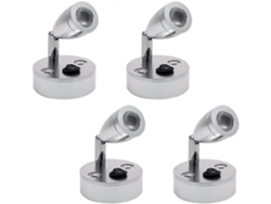 Rebe-lámpara De Lectura Led 3000k Para Rv Caravana Barco, 180 Rotación, Instalación Fácil, 3w, Interruptor Independiente