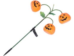 Lámpara Solar Led Con Forma De Calabaza Para Jardín, Iluminación Decorativa Exterior Para Halloween.