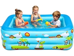 Piscina Plegable Portátil Resistente Rayos Uv,piscina Clima Jardín Patio, Césped,